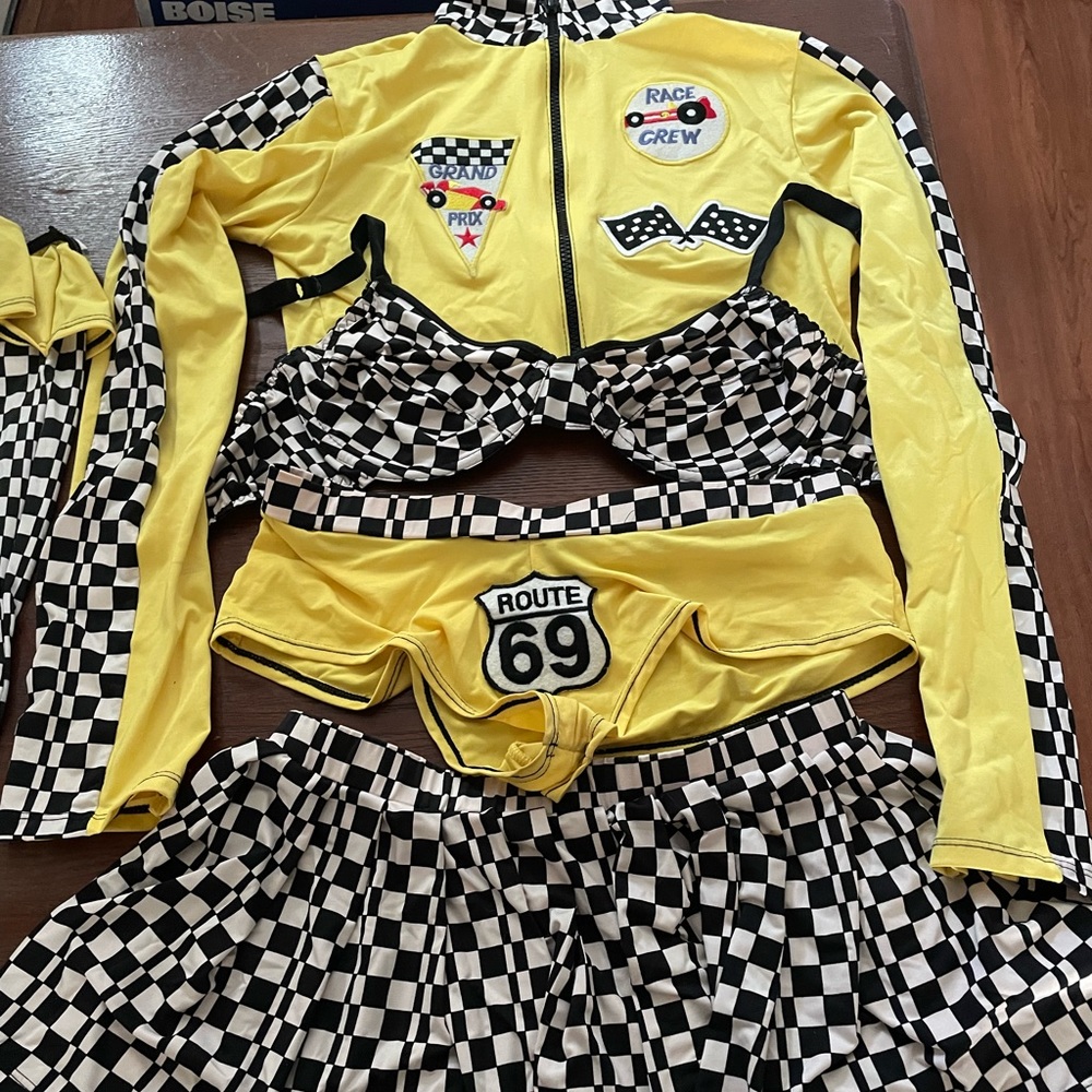 Masquerade racer crew Halloween costume